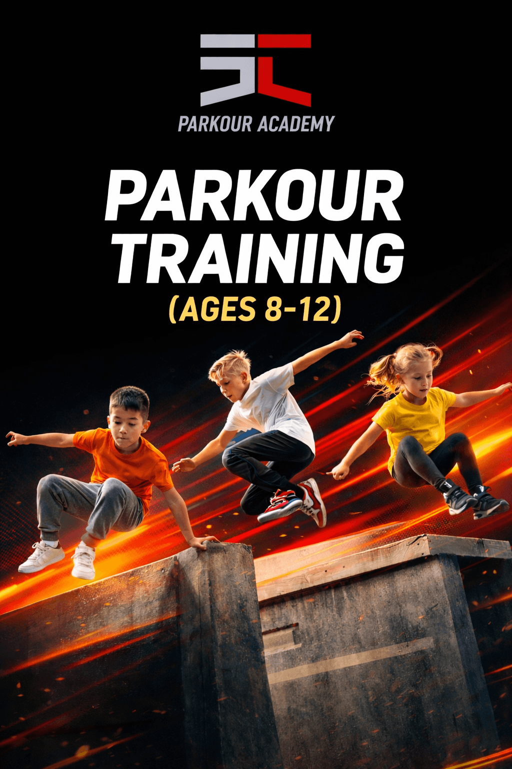 Parkour Membership (Ages 8-12)
